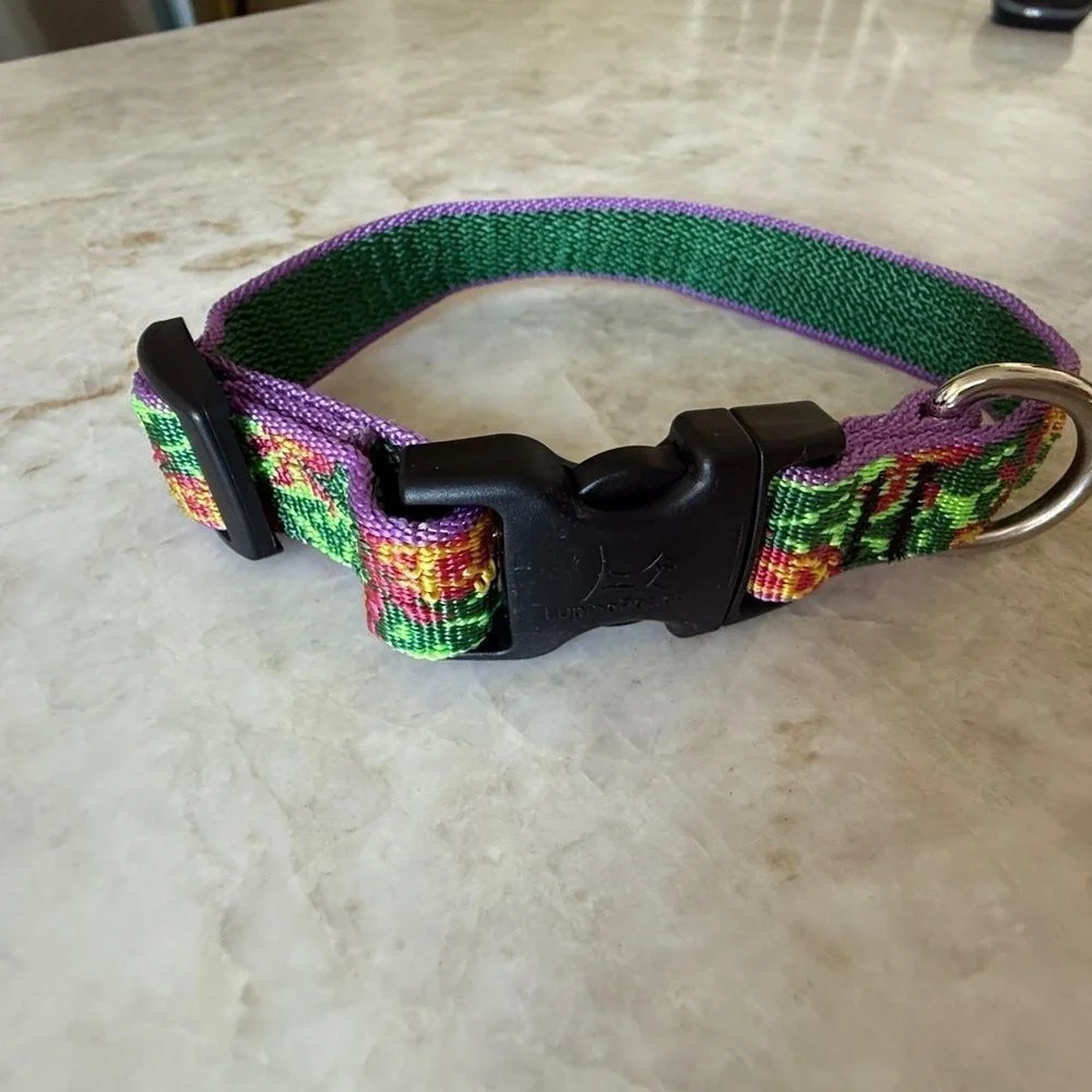 Lupine Pet‎ Dog Collar Pina Colada -  3/4 Inch width NWOT